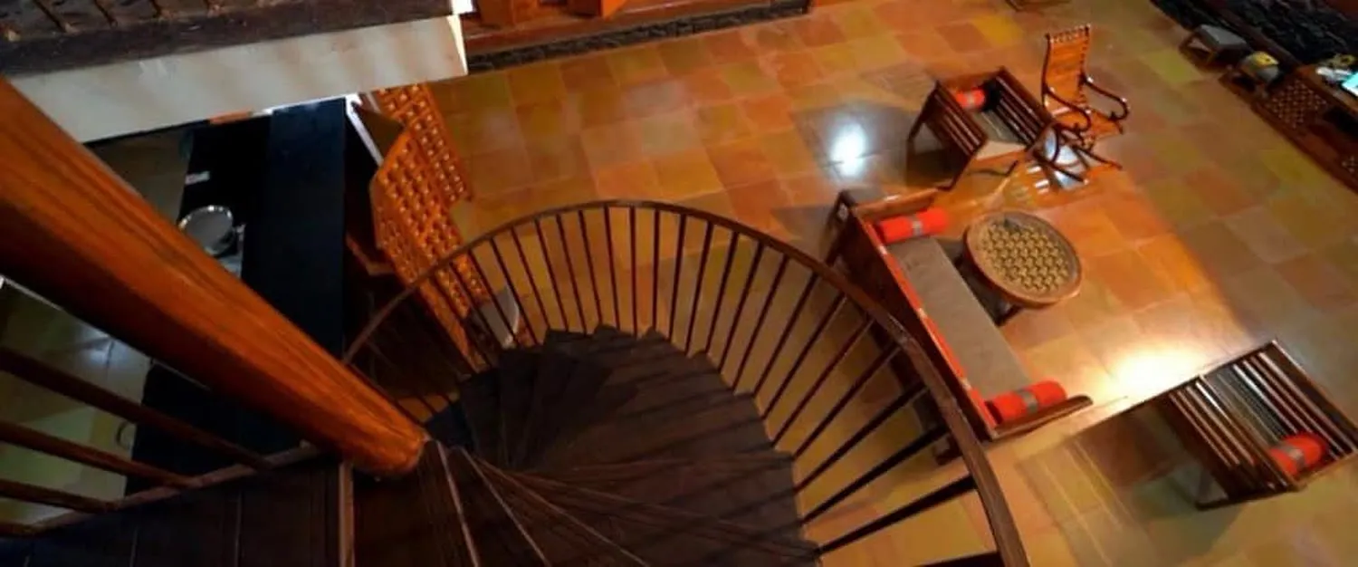 The spiral staircase — ShivBhumi
