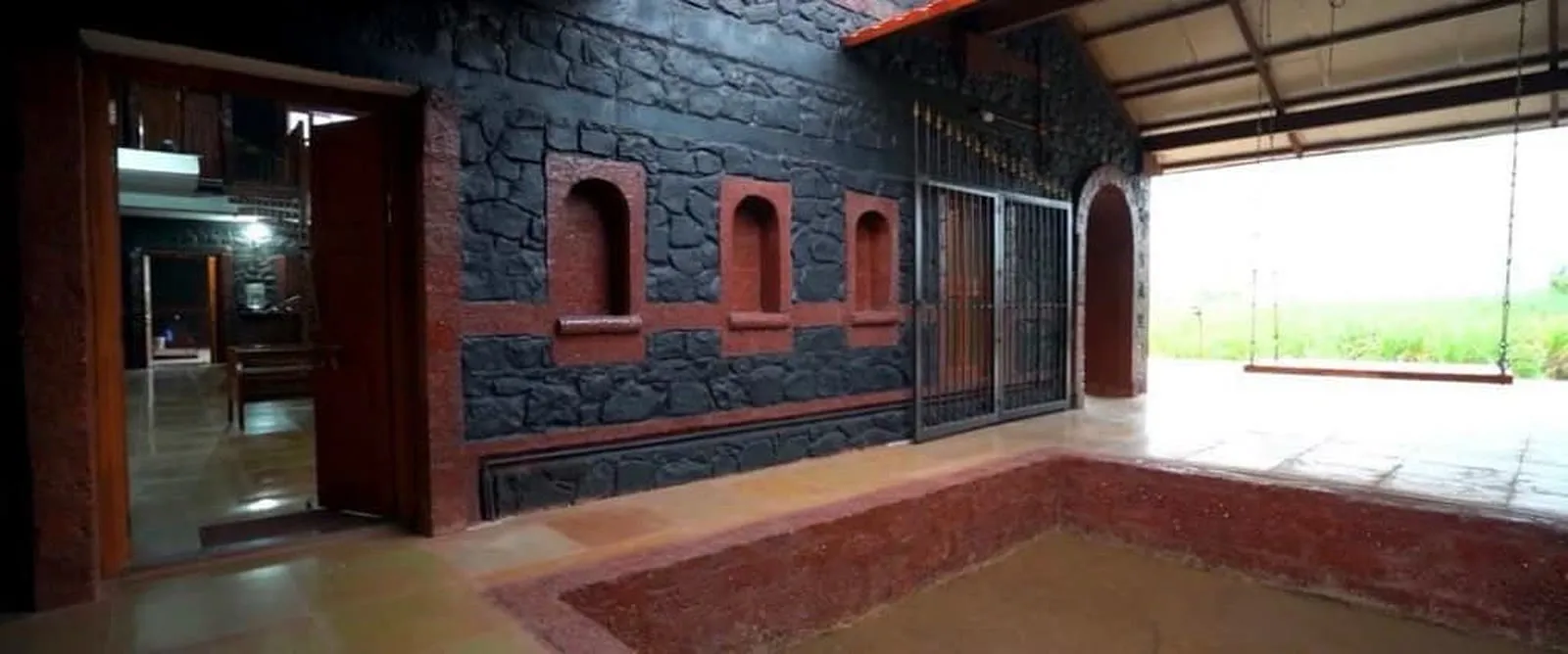 The Veranda (सोपा) — ShivBhumi Farmhouse
